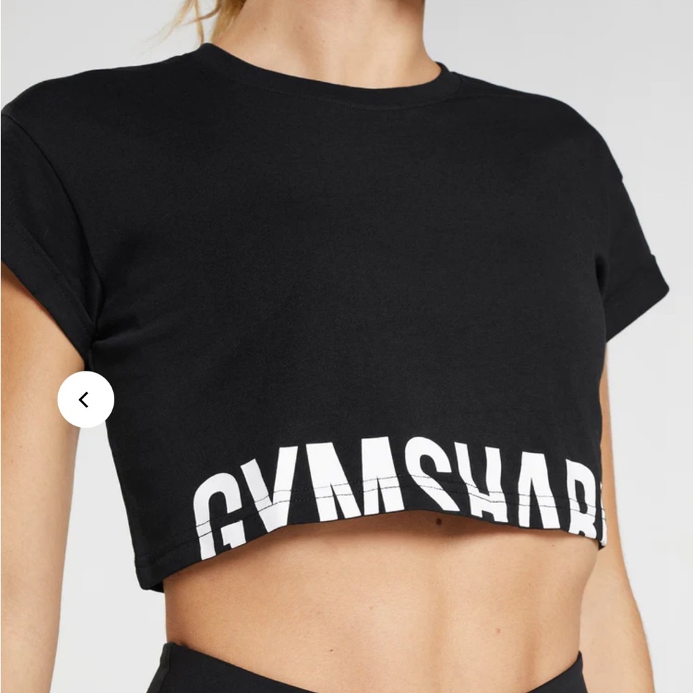 Gymshark Fraction Crop Top